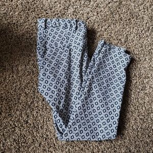 H&M side zip skinny trousers